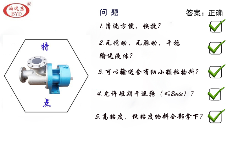 不銹鋼雙螺桿泵特點 不銹鋼雙螺桿泵特點