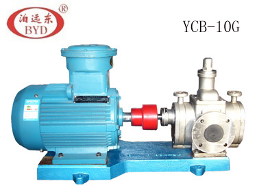YCB不銹鋼保溫齒輪泵