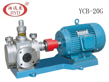 YCB20不銹鋼保溫齒輪泵