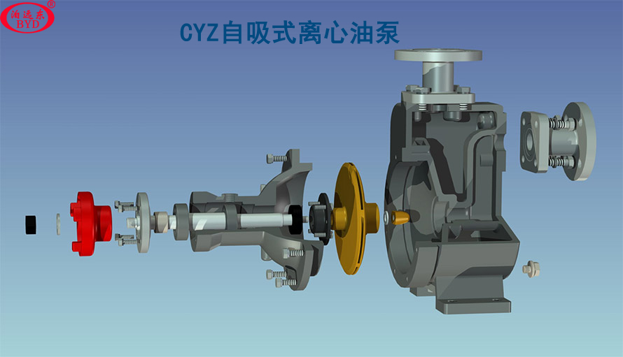 KQW100/200臥式離心油泵作為汽油柴油發車泵